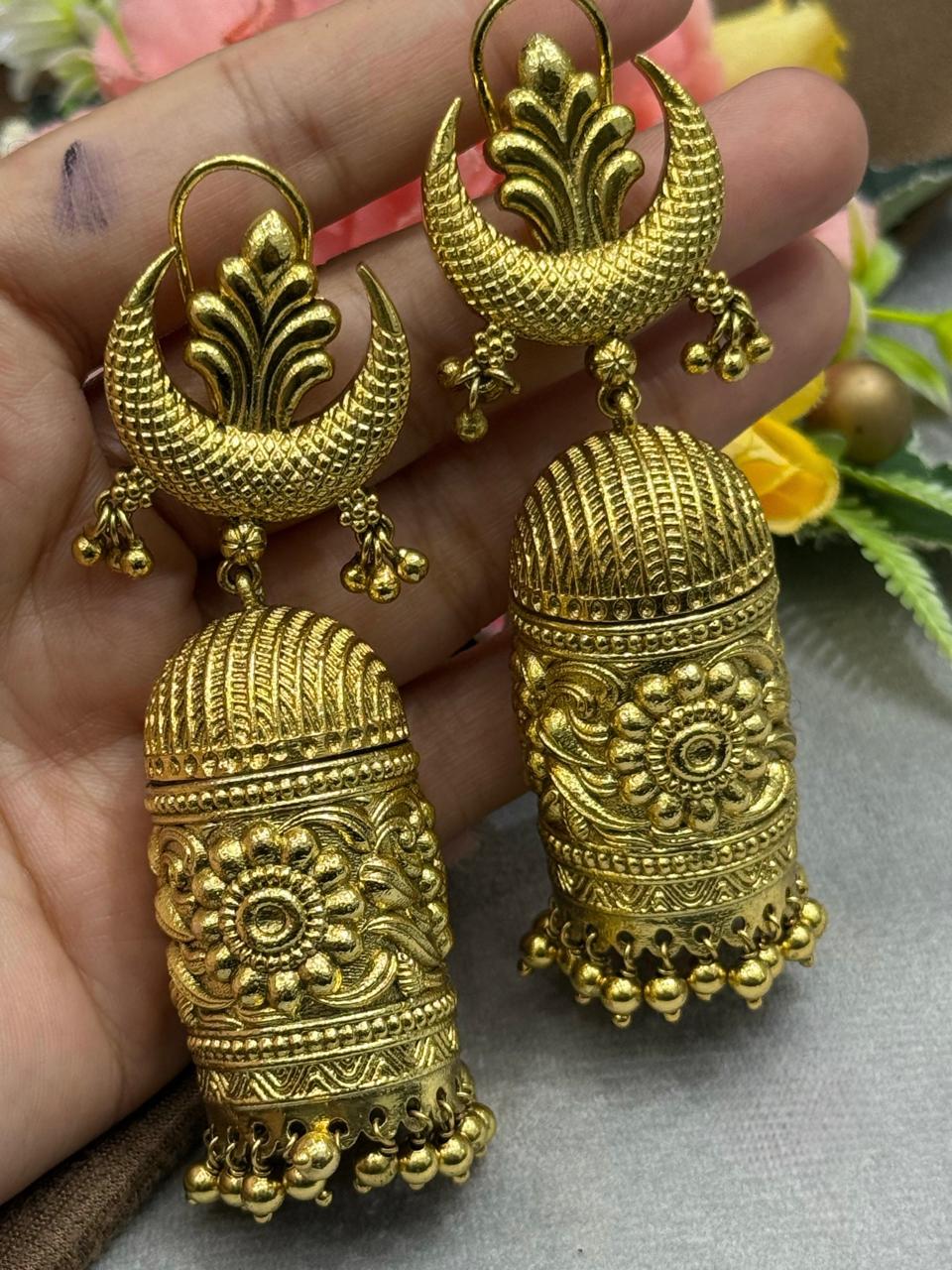 Amrapali Jhumka Earrings
