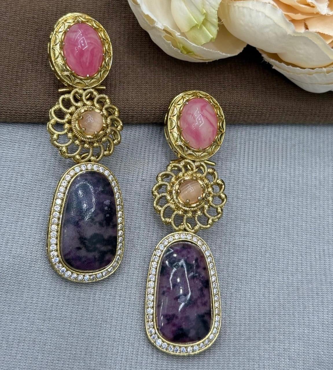 Beautiful Handmade Sabya Earrings In multi For Women