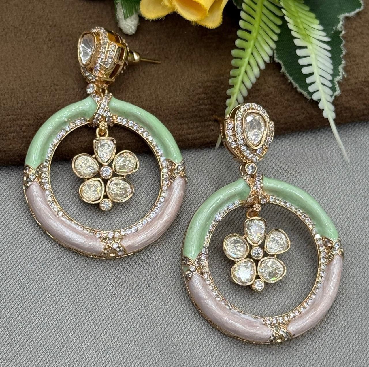 Italian Hoop in Multi Earring