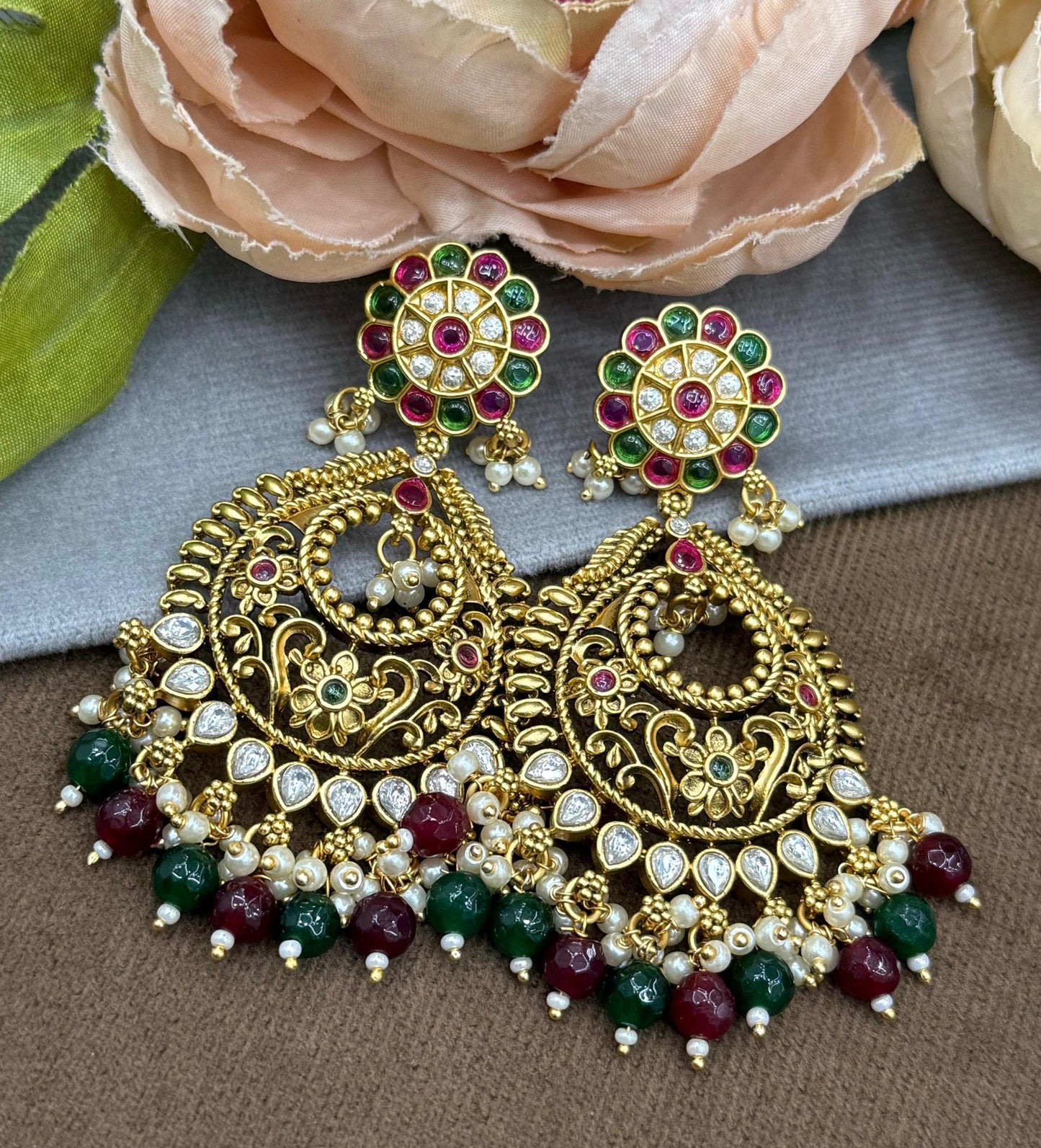 Chandbali Heritage Earring for woman