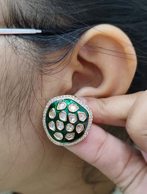 Meenakari With Kundan Studs for woman