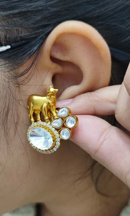 Nandi With Polki Studs for woman