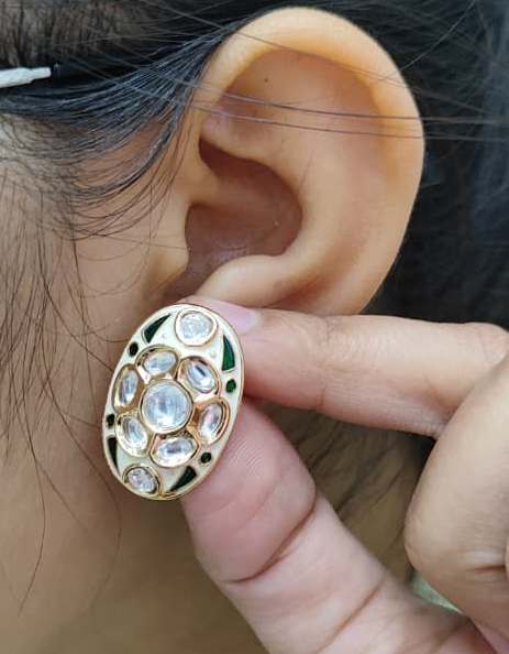 Meenakari With Kundan Stud for woman