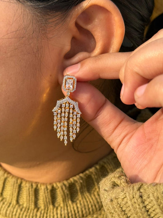 Trendy CZ Earring  for woman