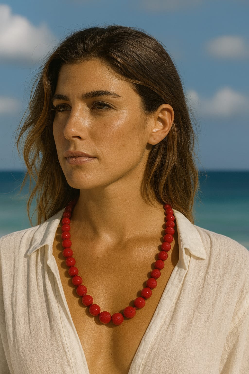 PUMPKIN CARVING BEADS MALA FOR WOMEN