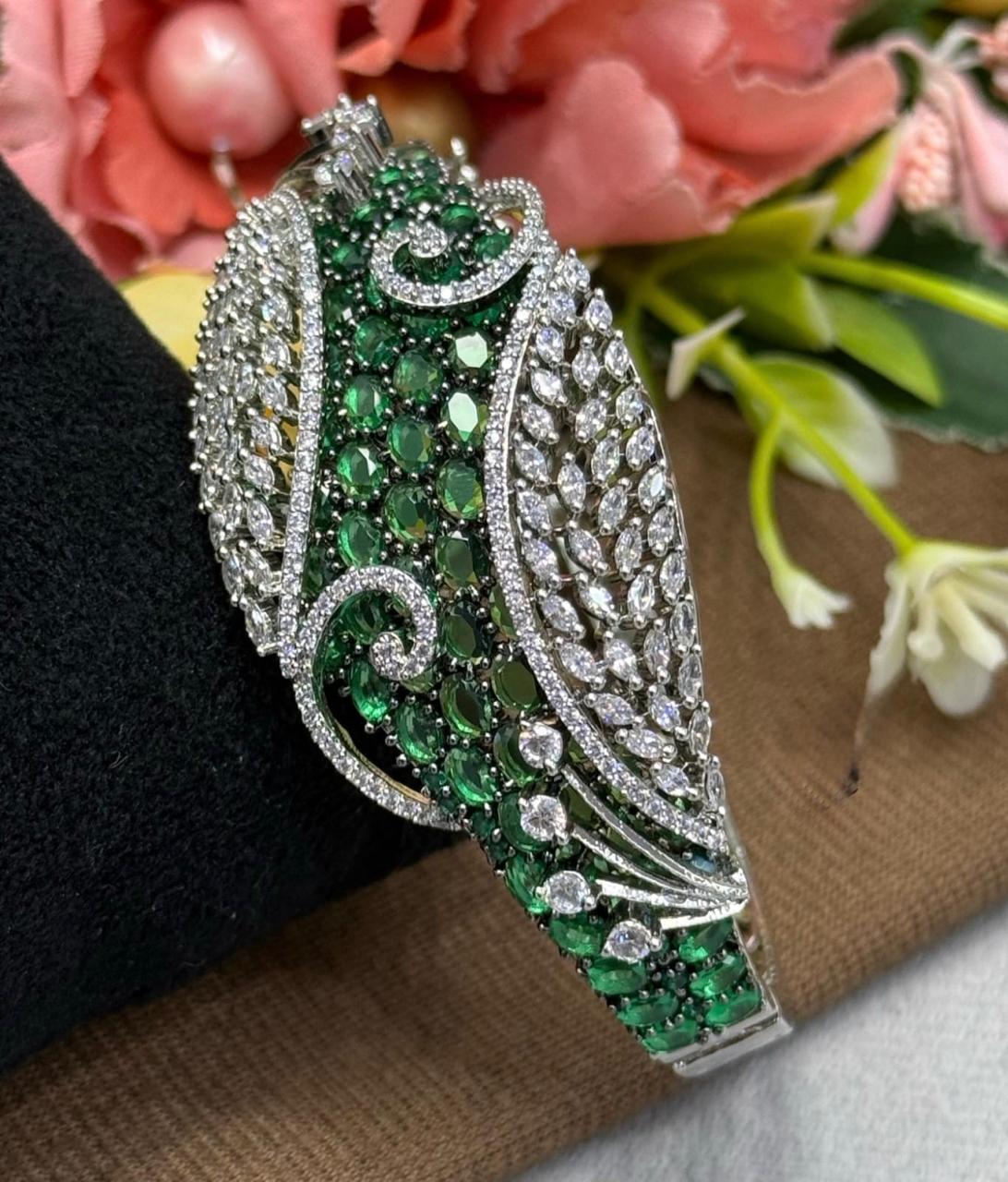 CZ With Bugget Setting Bracelet for woman