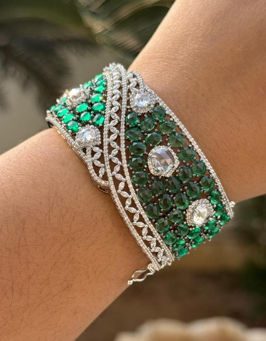 Elegant Buggets And CZ Braceket for woman