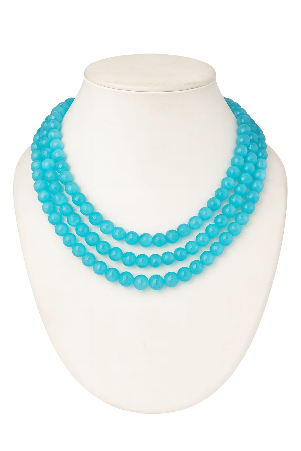 THREE LAYER MONALISA BEADS MALA FOR WOMEN
