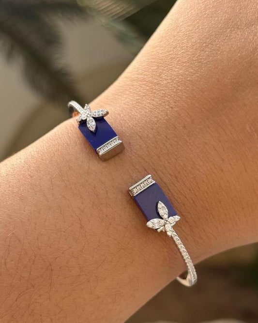 Sleek With Gold Finsh Bracelet for woman