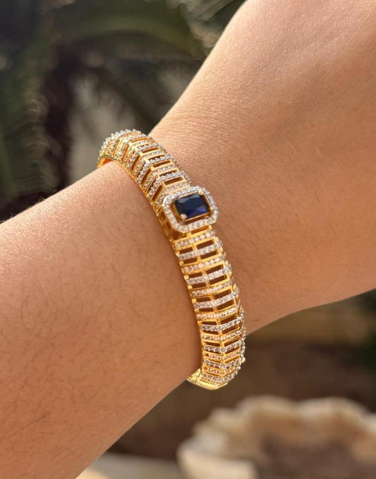 Women Brass With CZ Bracelet