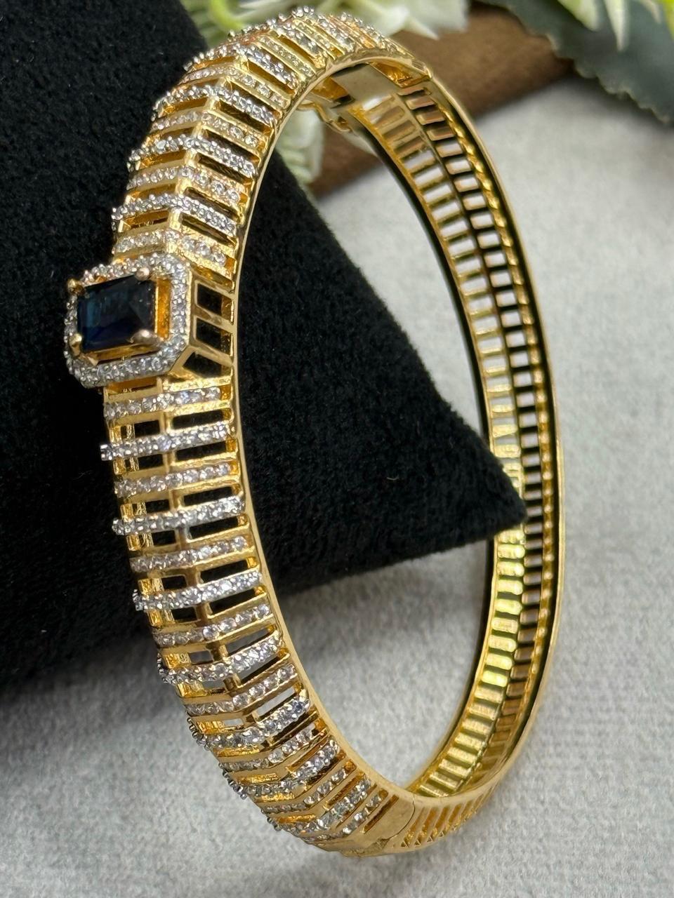 Women Brass With CZ Bracelet