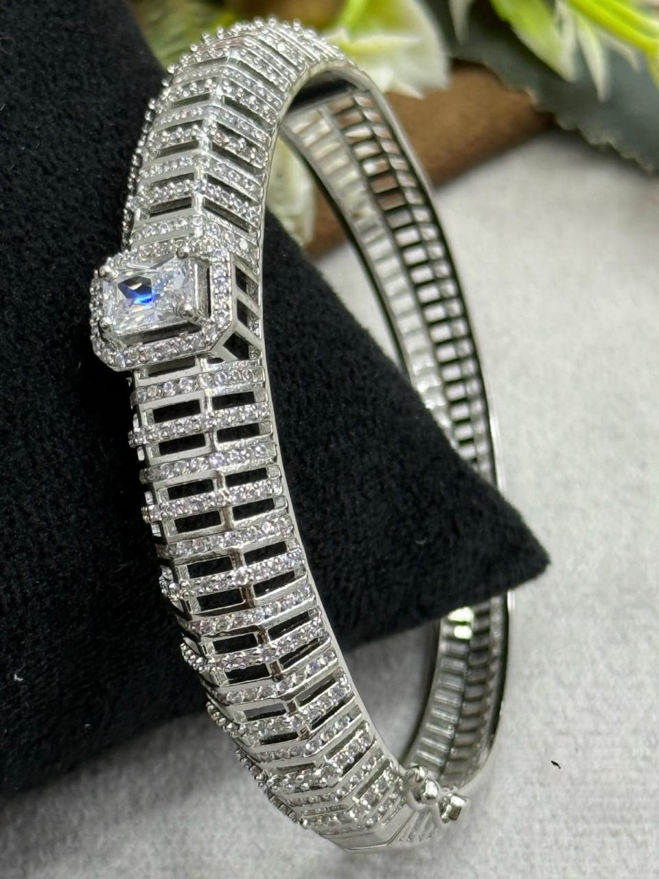 Women Brass With CZ Bracelet