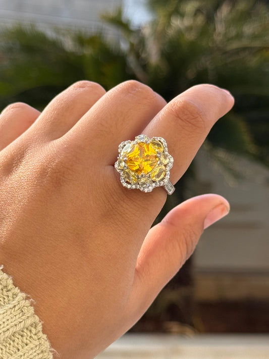 Swaroski With Cz Ring for woman