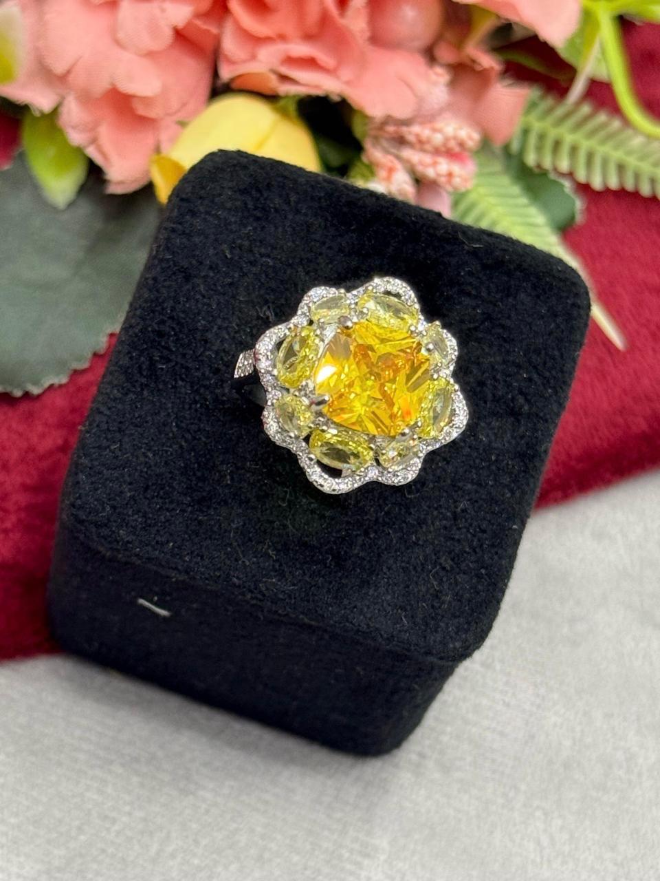 Swaroski With Cz Ring for woman