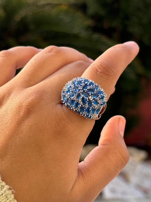 Bugget Setting With cz Ring for woman