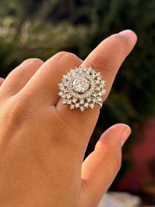 Starcut cz Ring for woman