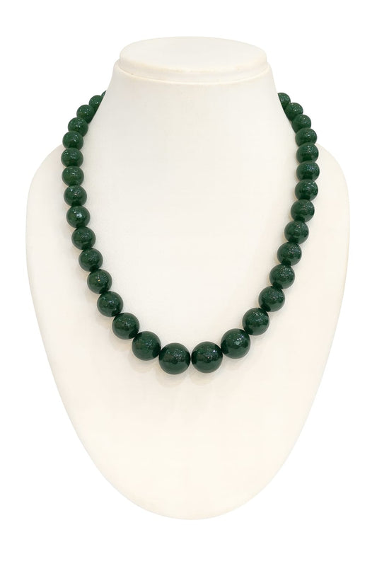 GREEN ONYX MALA FOR WOMEN