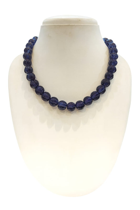 PUMPKIN CARVING BEADS MALA FOR WOMEN
