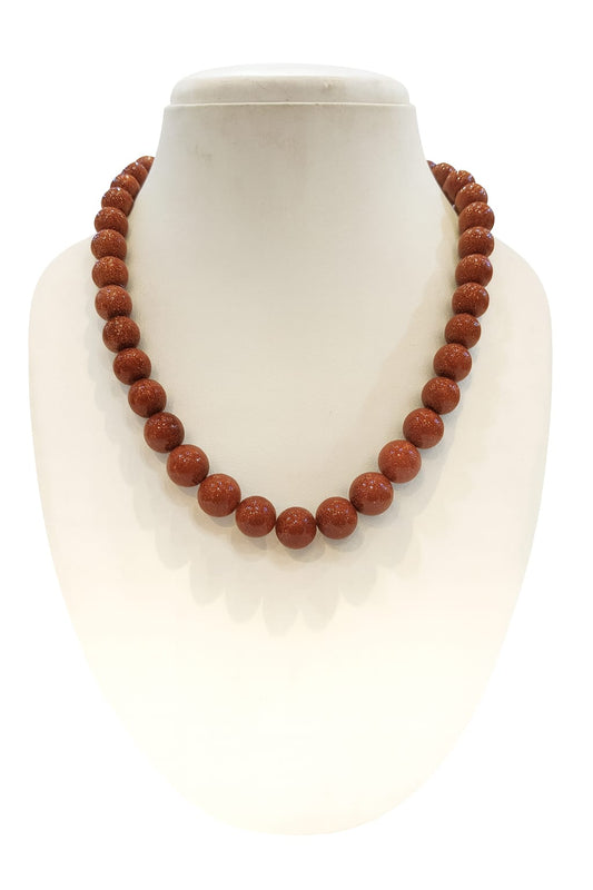SANDSTONE BEADS MALA FOR WOMEN