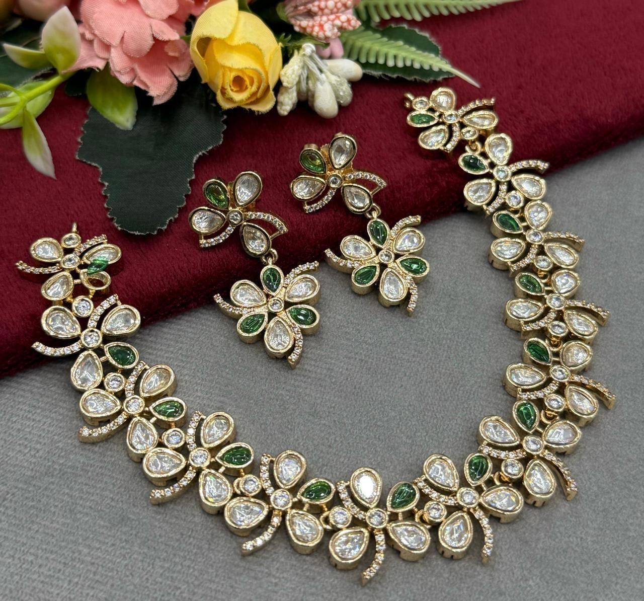 Stone Studded Kundan Necklace