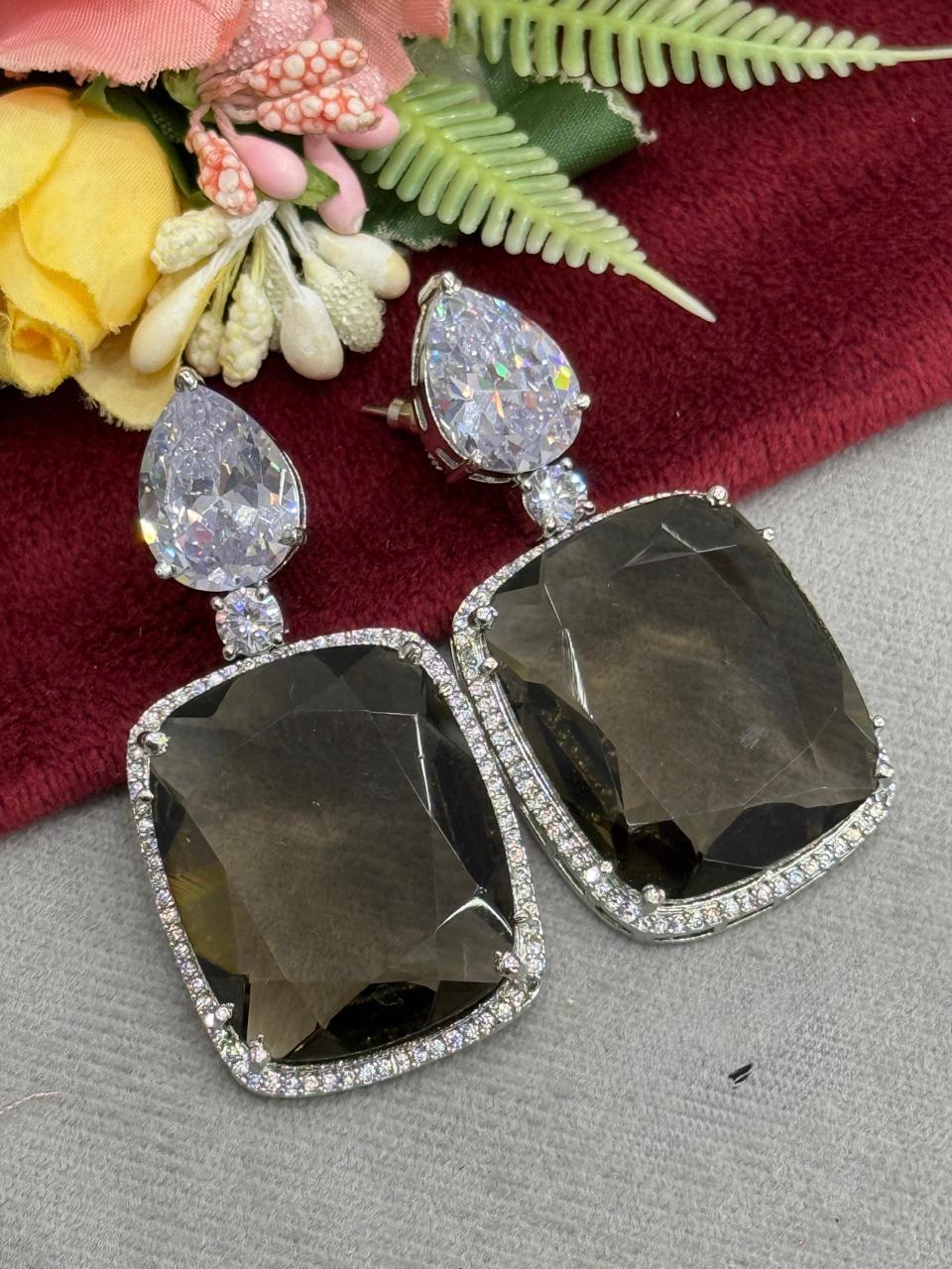 Beautiful CocaCola Doublet Earrings