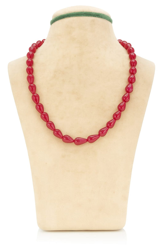 RED ONYX  TRANDING MALA 7-8mm SIZE