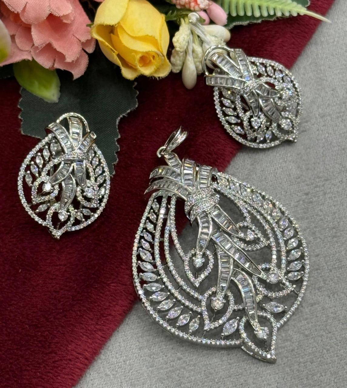 Cz Pendent Set