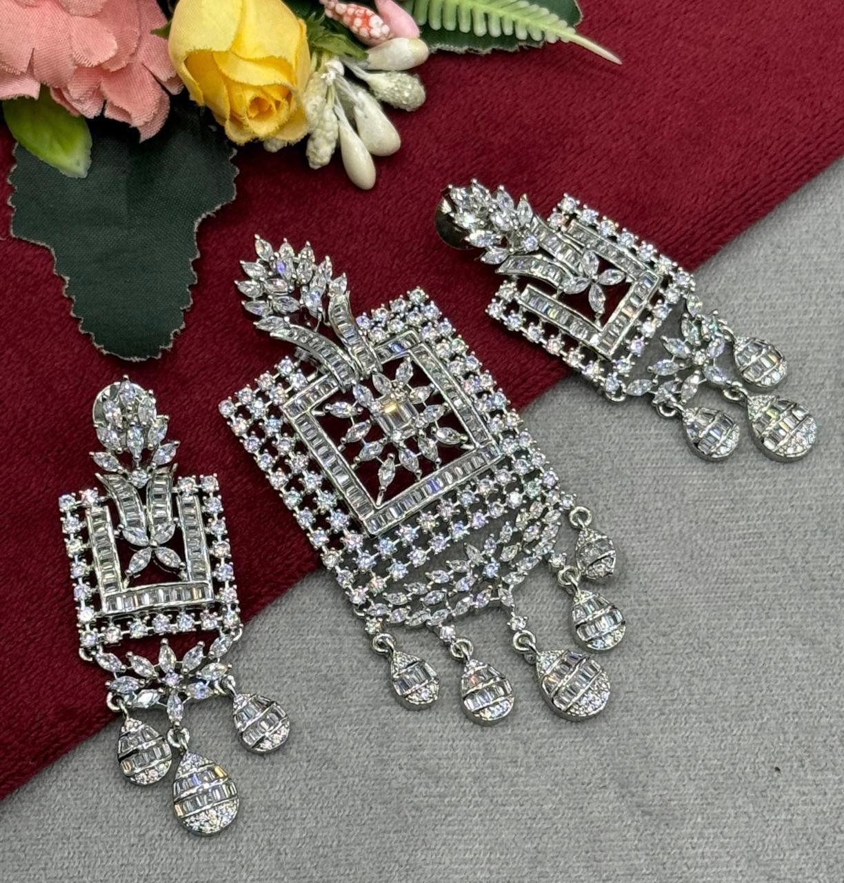 Cz Pendent Set