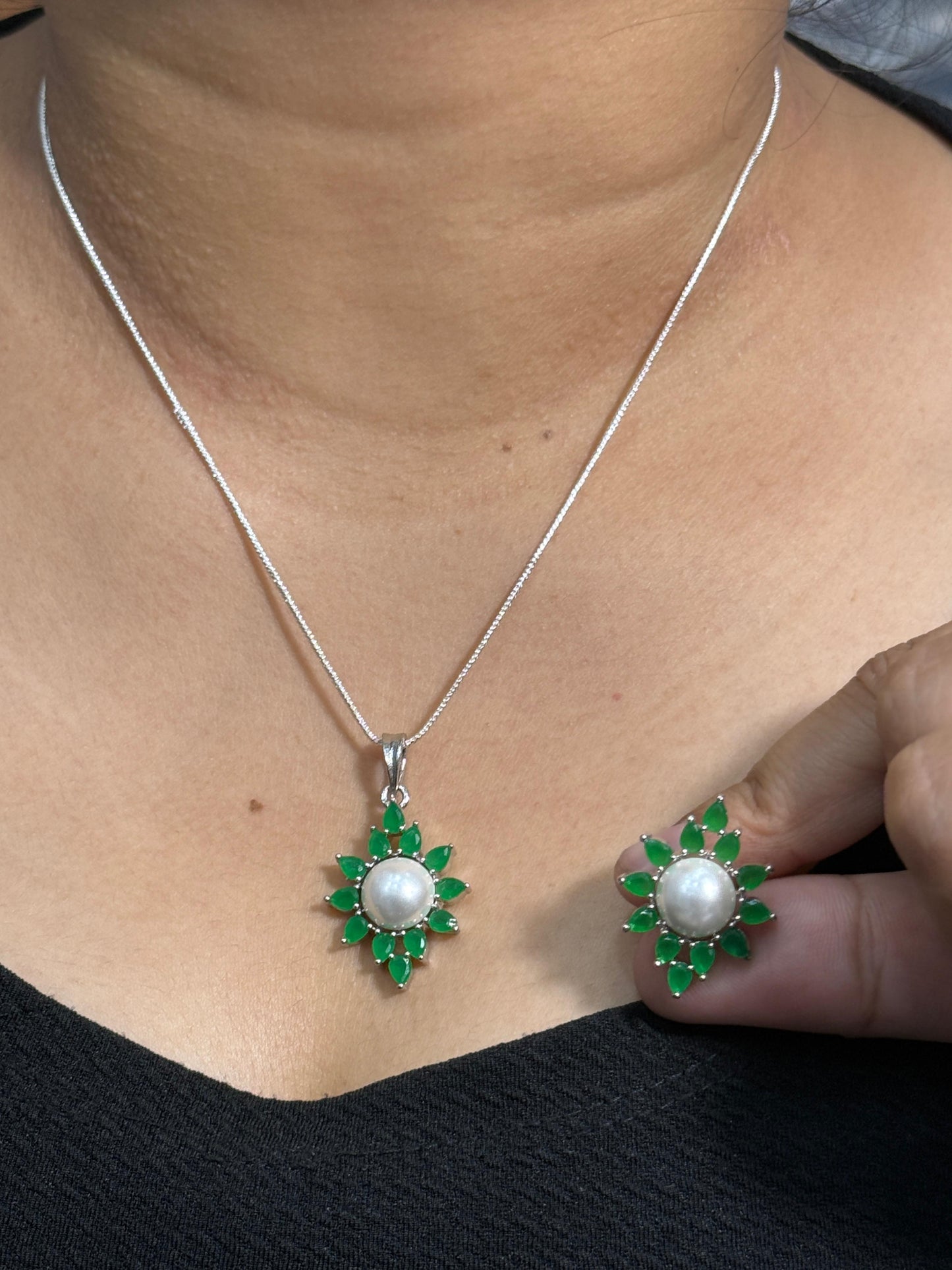 Green Pendant for women