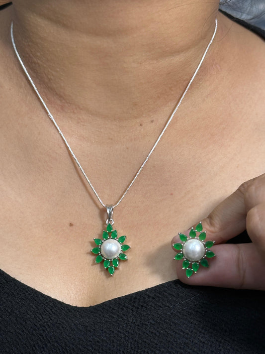Green Pendant for women