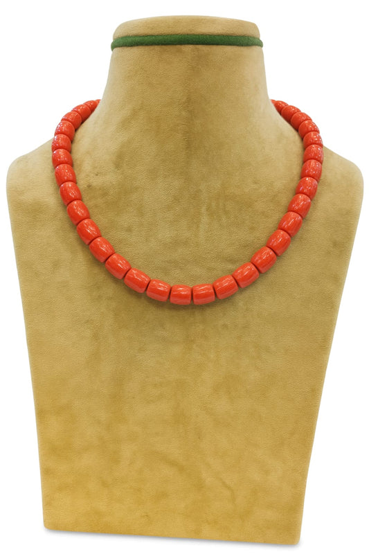 CORALS SINGLE LAYER MALA 6-7mm SIZE
