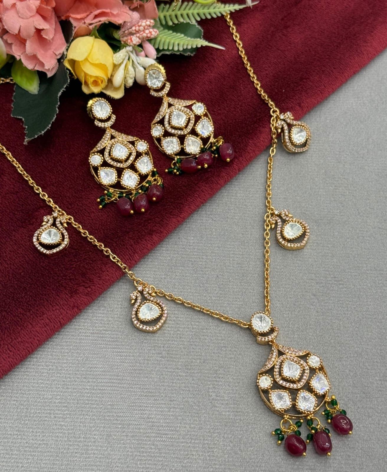 Charms Mossanite Necklace