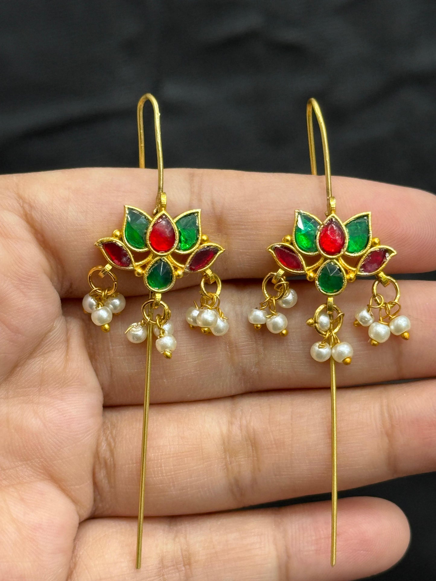 Ethnic Floral Multi Earcuff