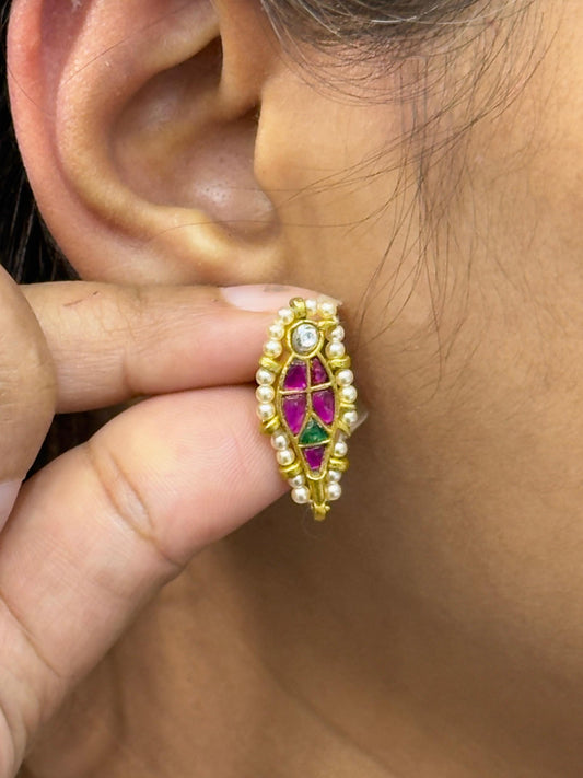 Cute Little Peacock  Multi Studs