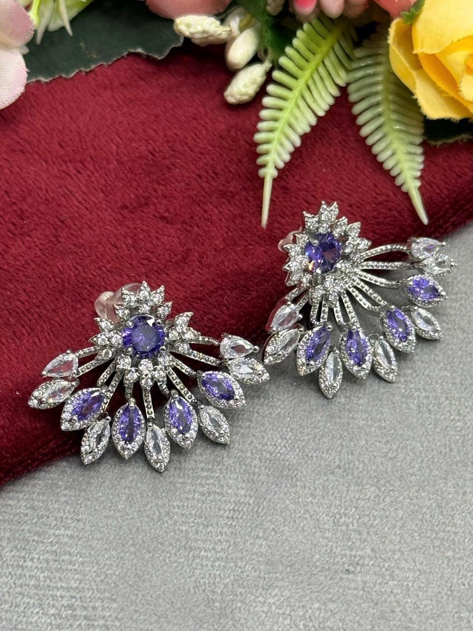 Elegant Cubic Zirconia Studs For Women