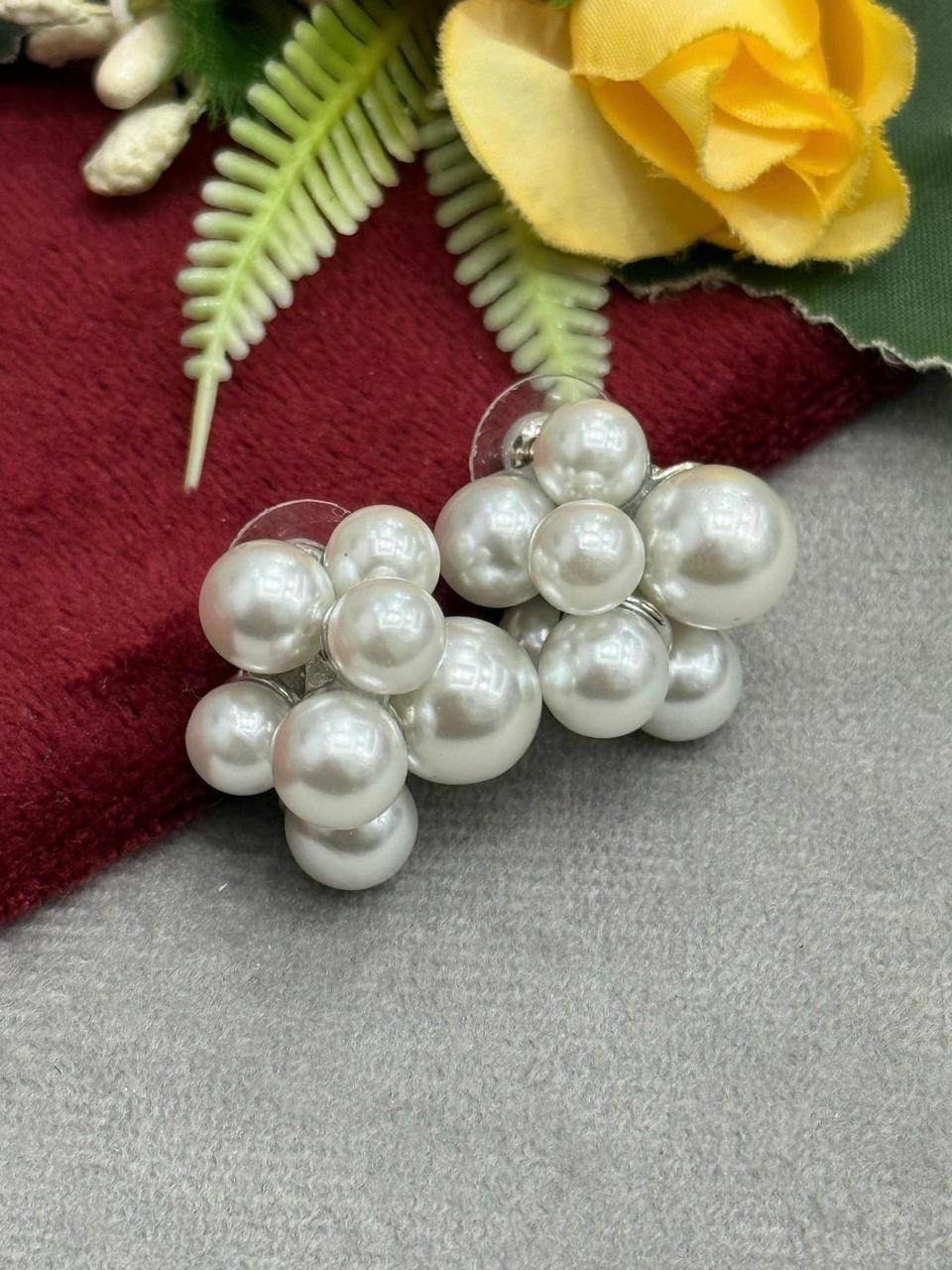 Bunch Of Pearls Studs