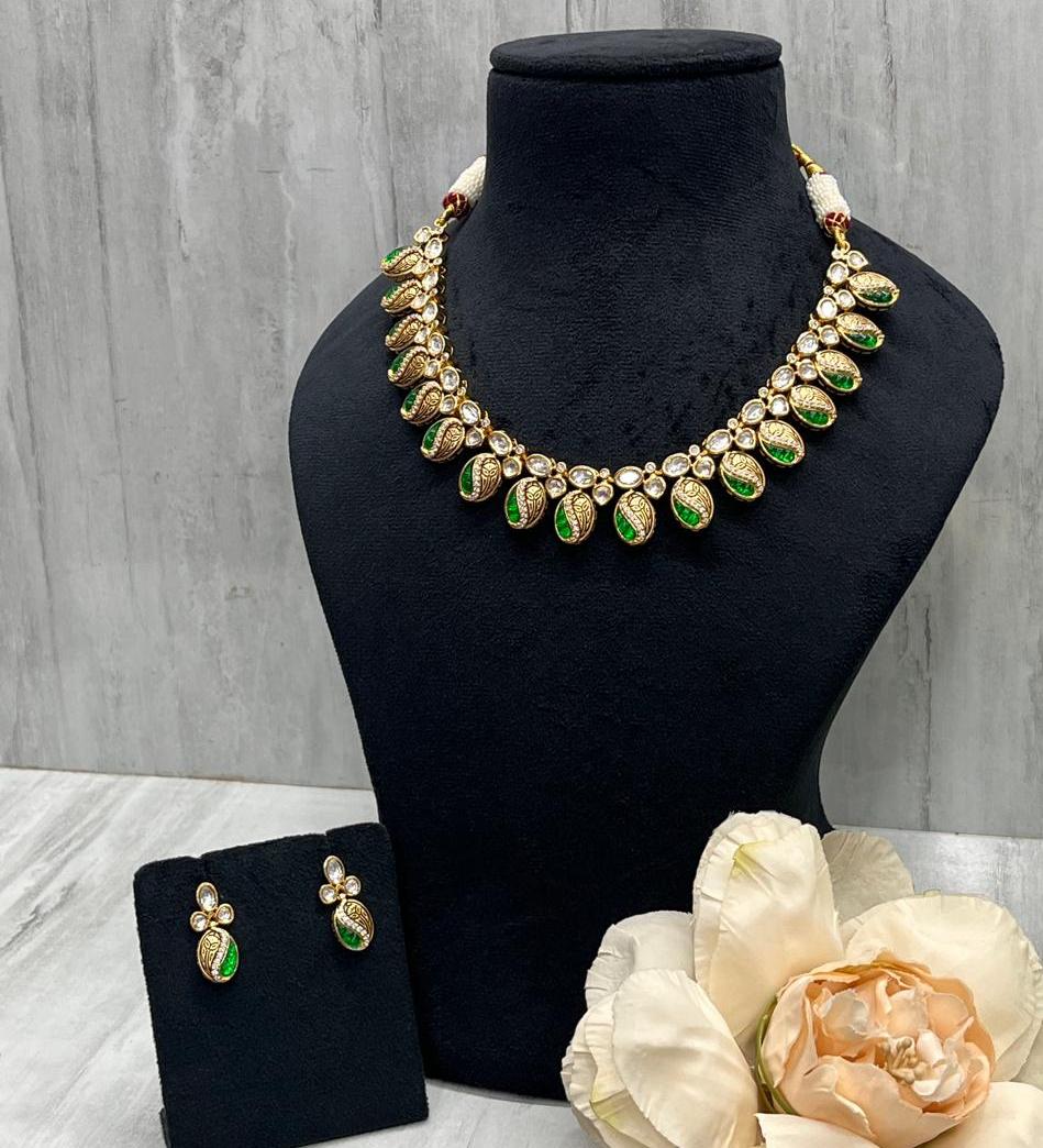 Theva Mossanite Sleek Necklace for woman