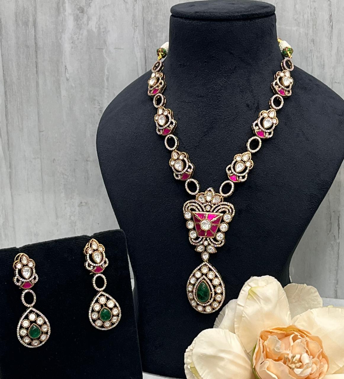 Kemp Stone Mossanite Necklace for woman