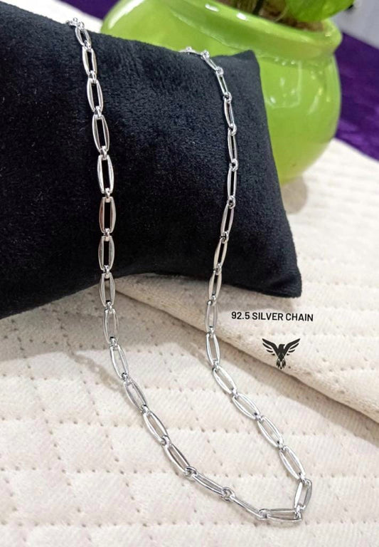 Elegant chain in 92.5 sterling silver