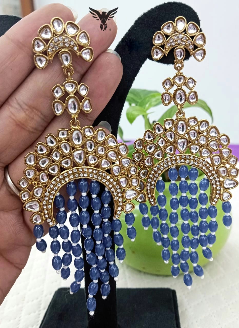 Jasmira kundan earring for women