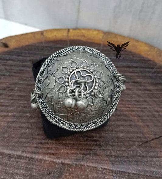 Banjaran Silver Look Alike Ring For Women