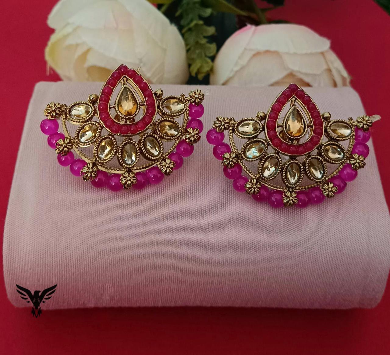 Anukriti Kundan Studs For Women