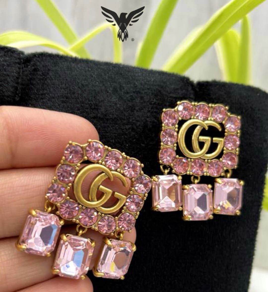 Gucci Inspired Diamond Earings For Women