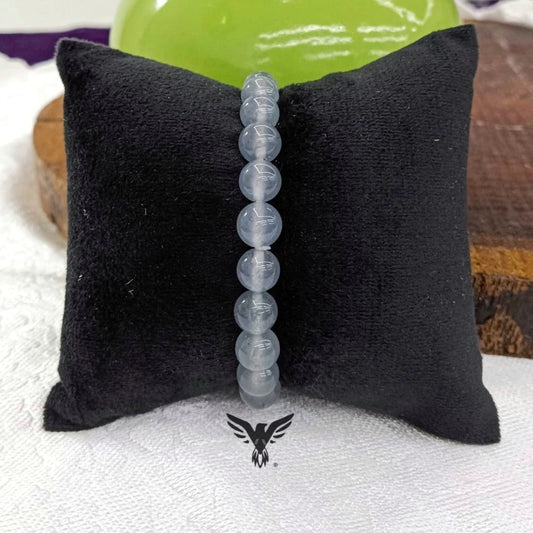 Anuv Beaded Gray Bracelet