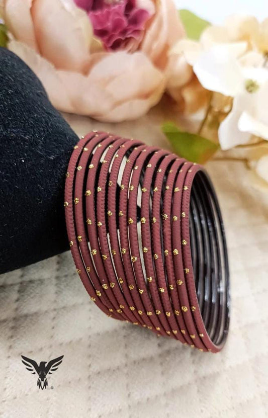 Triya brown bangles For Women