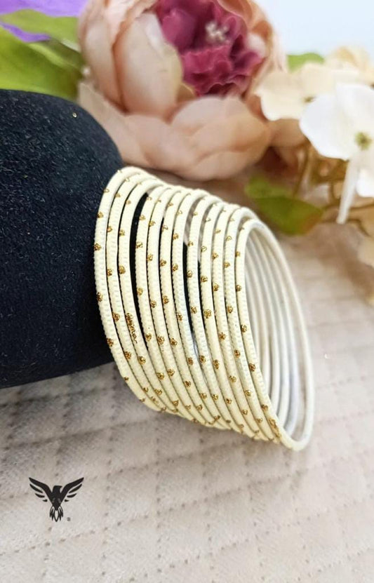 Triya Ivory bangles For Women