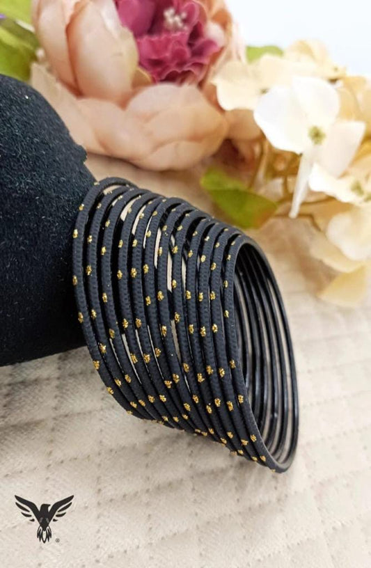 Triya black bangles For Women