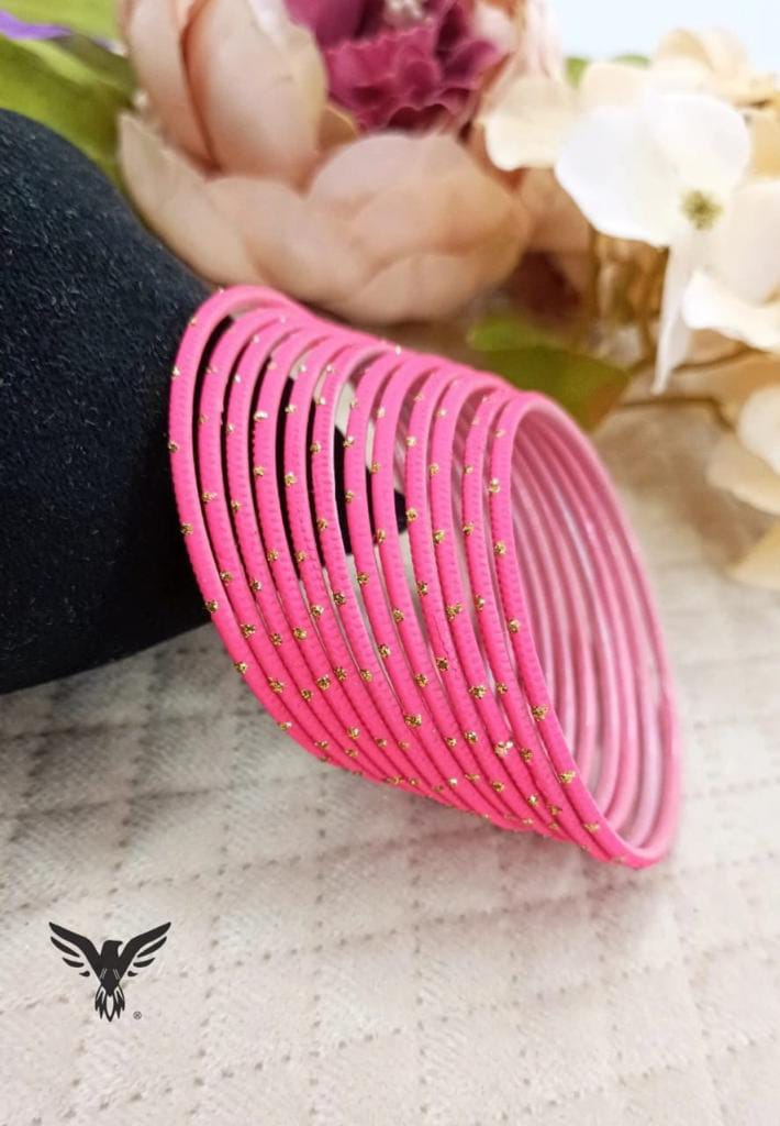 Triya Light Pink bangles For Women