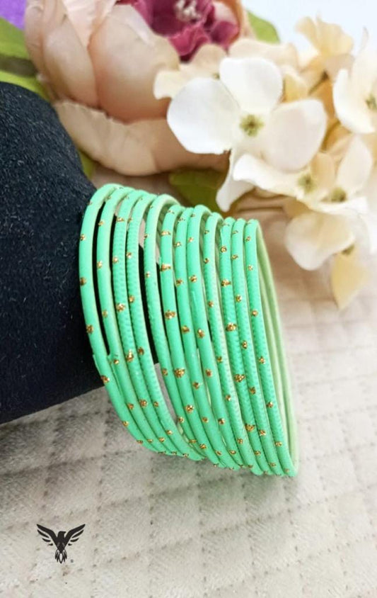 Triya Mint bangles For Women