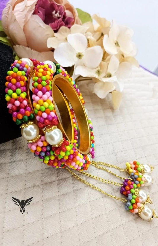 Firah multicolour bangles For Women